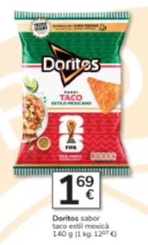 doritos - Sabor Taco Estim Mexica