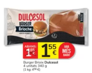 Dulcesol - Burger Brioche
