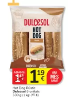 Dulcesol - Hot Dog Rústic