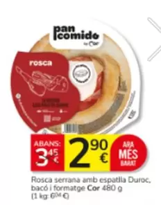 duroc - Rosca Serrana Amb Espatlla Duroc, Bacó I Formatge