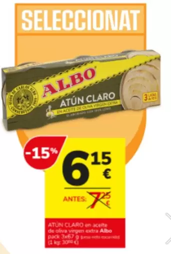 Albo - Atún Claro En Aceite De Oliva