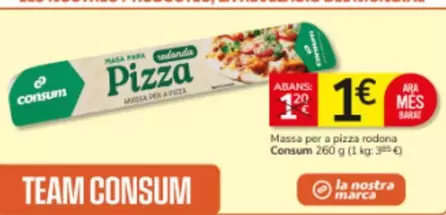 Consum - Massa Per A Pizza Roddina