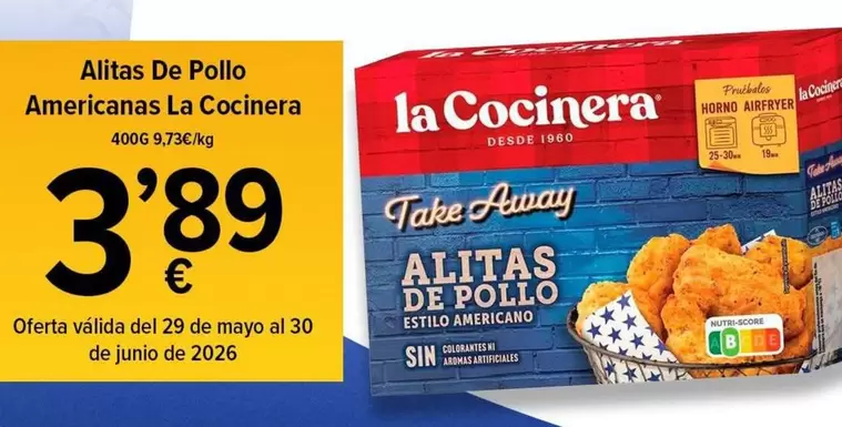 La Cocinera - Alitas De Pollo Americanas