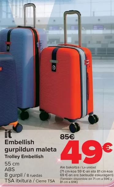 IT - Trolley Embellish
