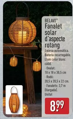 Belavi - Fanalet Solar D'apecte Rotang