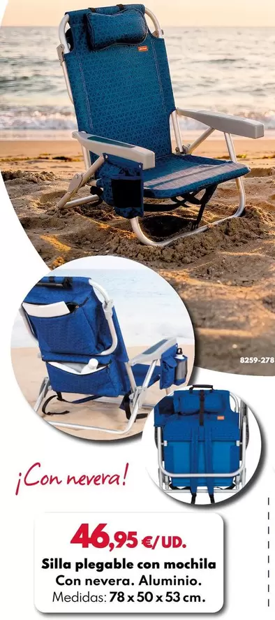 Silla Plegable Con Mochila