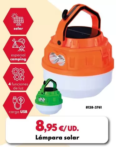 Lámpara Solar