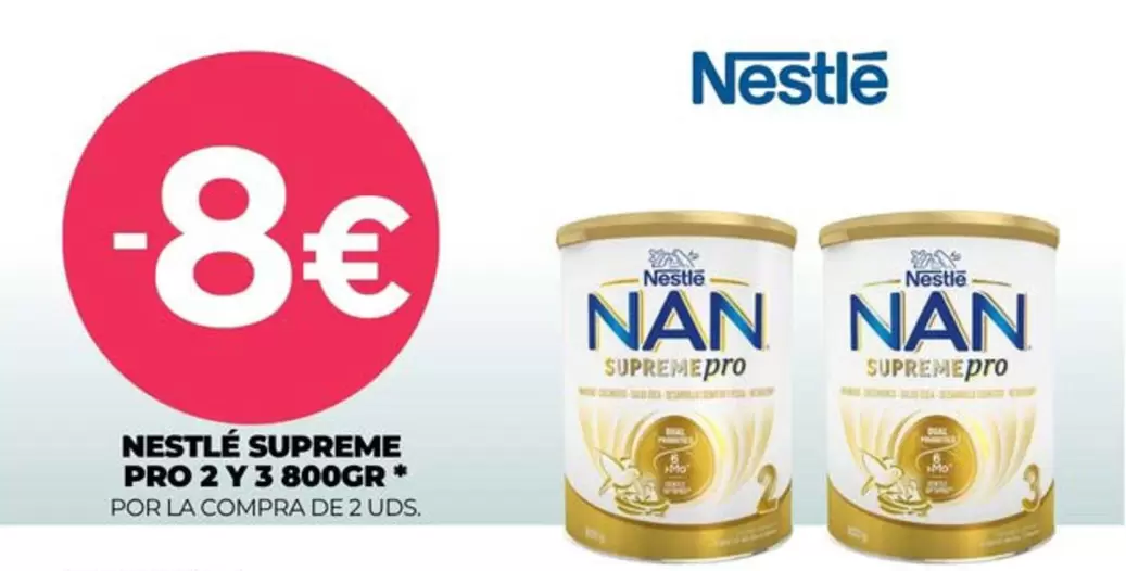 Nestlé - Supreme Pro 2 Y 3 800Gr