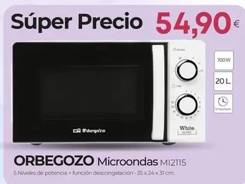 Orbegozo - Microondas