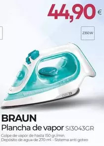 Braun - Plancha De Vapor