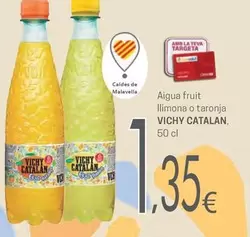 Vichy Catalán - Aigua Fruit Limona O Taronja