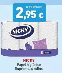 Nicky - Papel Higienico Supreme