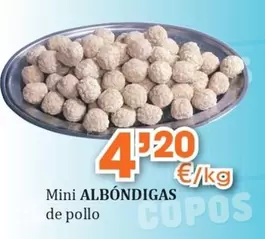 Mini Albóndigas De Pollo
