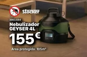 Stocker - Nebulizador Geyser 4L