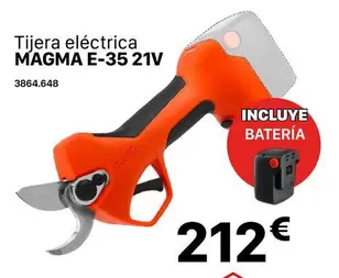 Tijera Electrica Magma E-35 21v