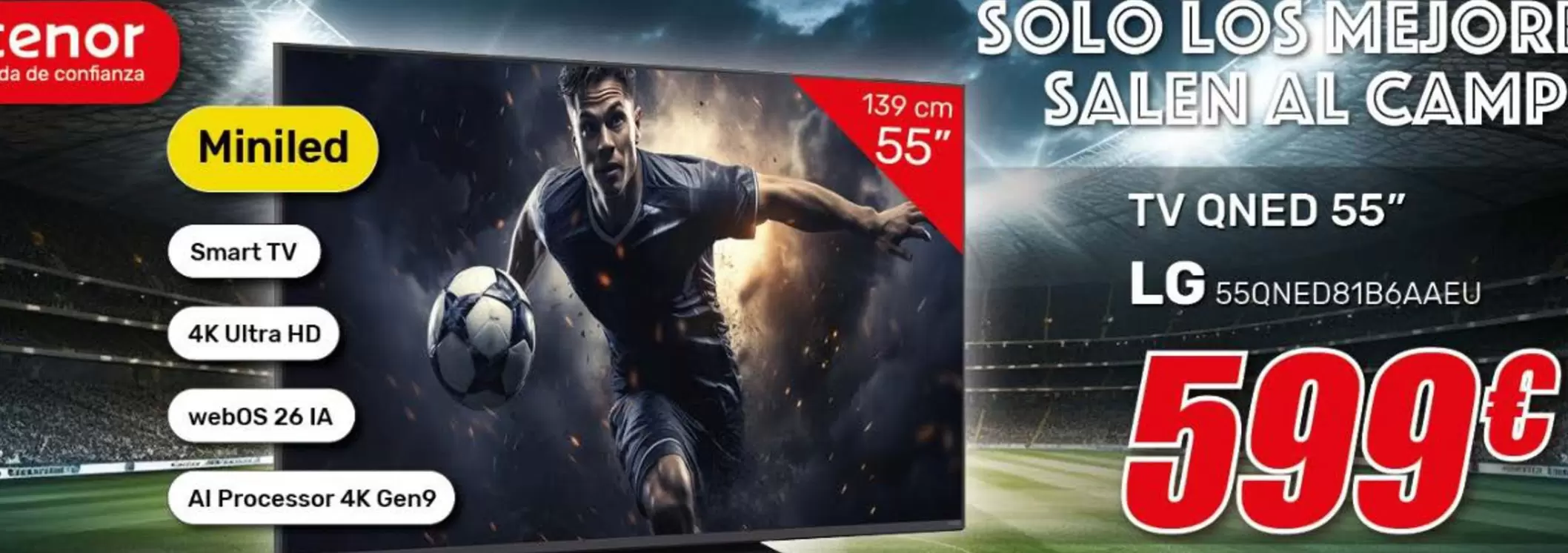 LG - Tv Qned 55"