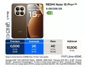 Xiaomi - Redmi Note 15 Pro+