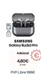 Samsung - Galaxy Buds3 Pro