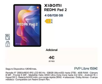 Xiaomi - Redmi Pad 2