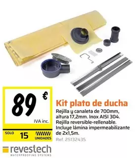 Solo - Kit Plato De Ducha