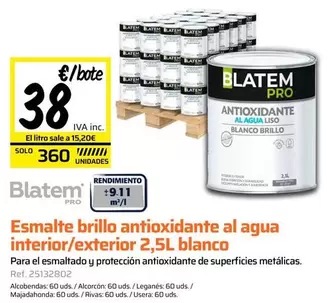 Solo - Esmalte Brillo Antioxidante Al Agua Interior/exterior