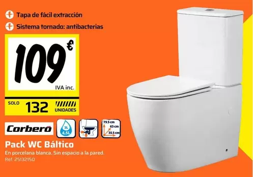 Corberó - Pack Wc Báltico