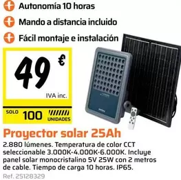 Solar - Proyector