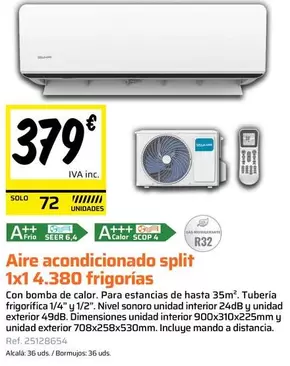 Samsung - Aire Acondicionado Split 1x14.380 Frigorias
