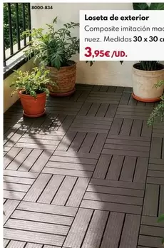 Loseta De Exterior