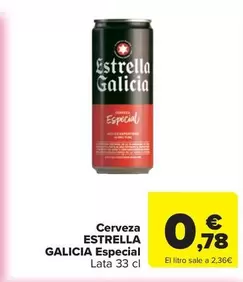 Estrella Galicia - Cerveza Especial
