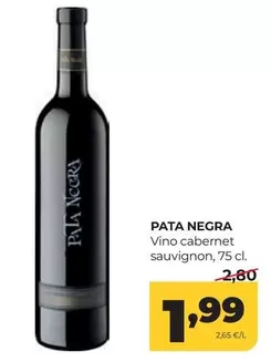 Pata Negra - Vino Cabernet Sauvignon