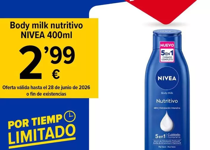 Nivea - Body Milk Nutritivo