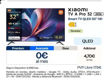 Xiaomi - Tv A Pro 32