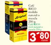 Café Rico - Molido Natural O Mezcla