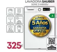 Sauber - Lavadora