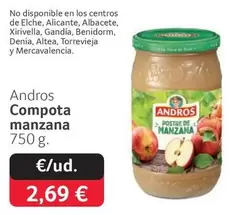 Denia - Andros Composta Manzana