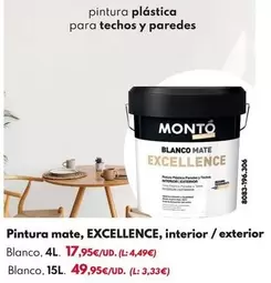 Monto - BLANCO EXCELLENCE - 4L