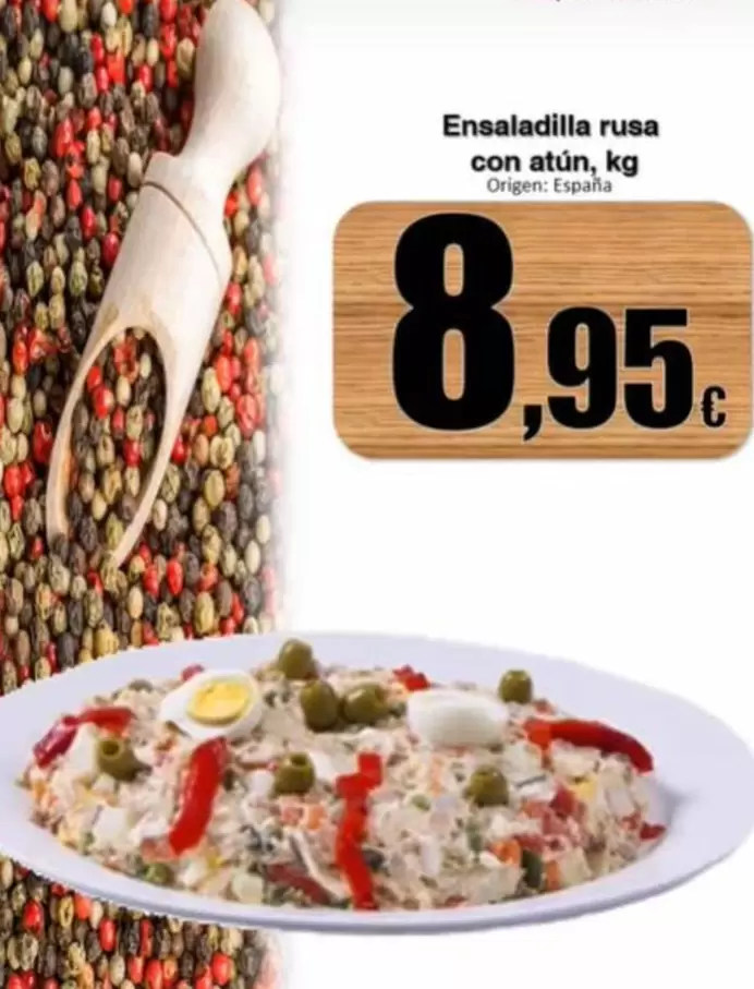 Alcoop - Ensaladilla Rusa Con Atún, Origen: España