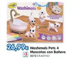 Washimals - Pets 4 Mascotas Con Bañera