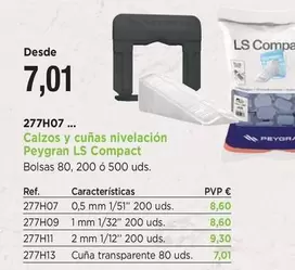 Peygran - Calzos Y Cuñas Nivelación LS Compact
