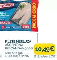 Pescanova - Filete Merluza