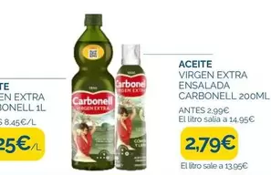 Carbonell - Aceite Virgen Extra Ensalada