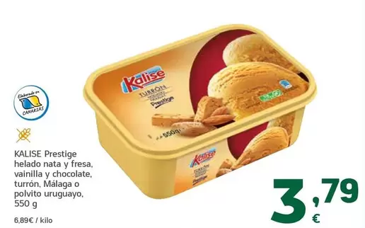 Kalise - Prestige Helado Nata Y Fresa