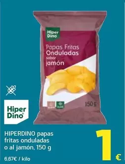 Hiperdino - Papas Fritas Onduladas