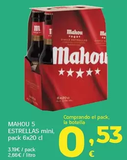Mahou - 5 Estrellas Mini