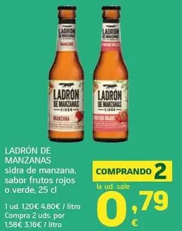Ladrón De Manzanas - Sidra De Manzana
