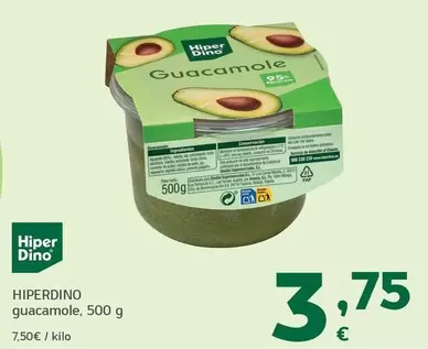 Hiperdino - Guacamole