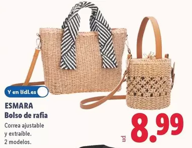Esmara - Bolso De Rafia