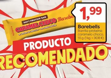 soft - Barrita Proteina Caramelo Choco