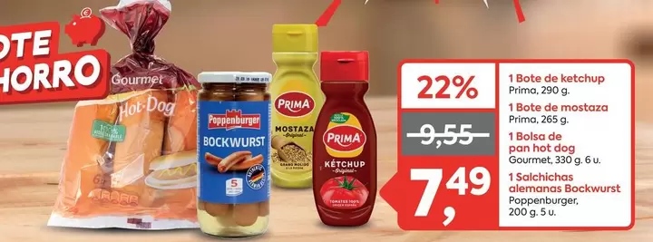 Gourmet - 1 Bote De Ketchup